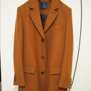 Frank & Oak Brown Coat - Size 40 (Gently Worn)
